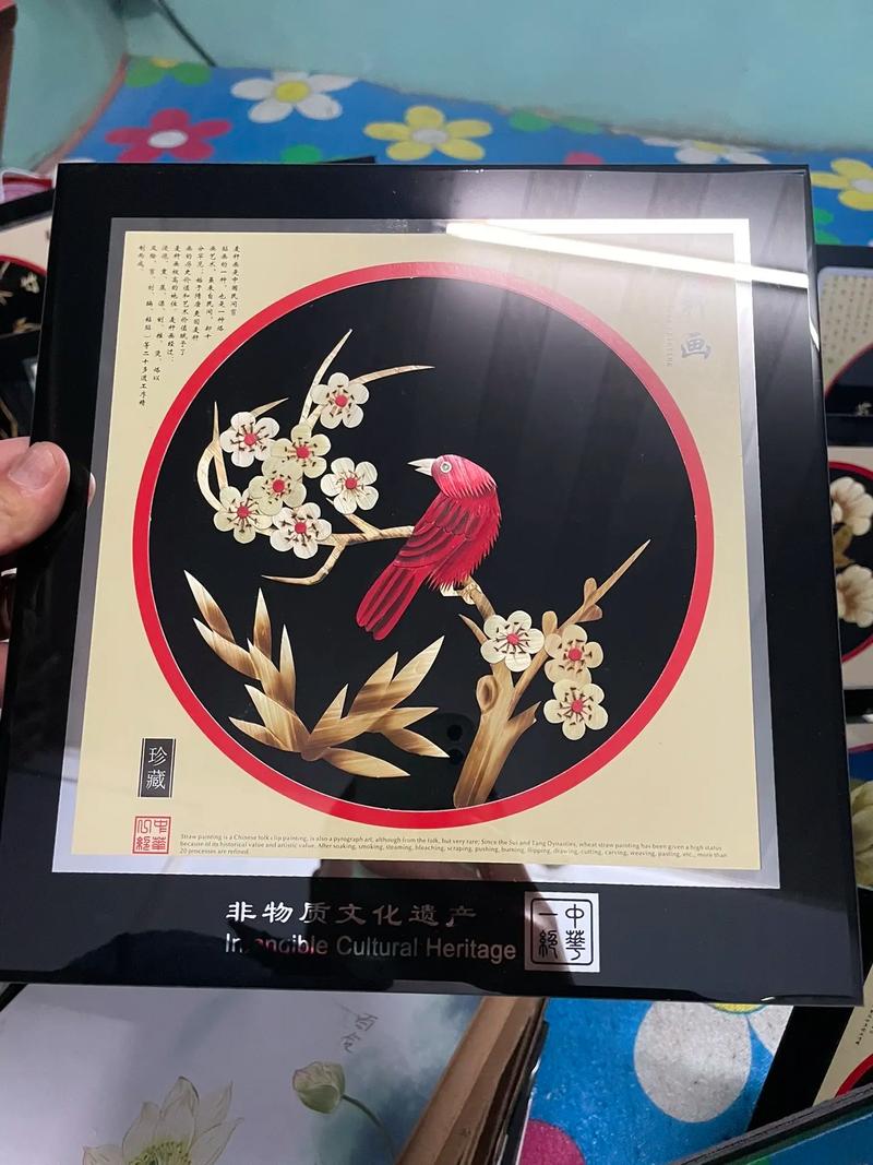 麥秸畫(huà) 傳承千年的傳統(tǒng)工藝美術(shù)