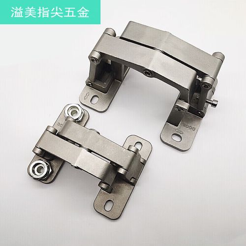 消防栓隱形門(mén)合頁(yè)不銹鋼石材管井門(mén)鉸鏈暗藏二維可調(diào)重型門(mén) 不銹鋼200